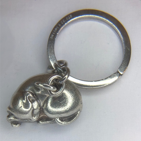 Very Rare Tiffany Silver 925 Cat Charm 
